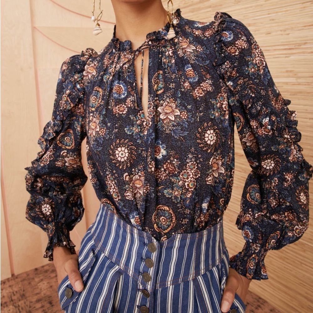 Ulla Johnson Manet Blouse